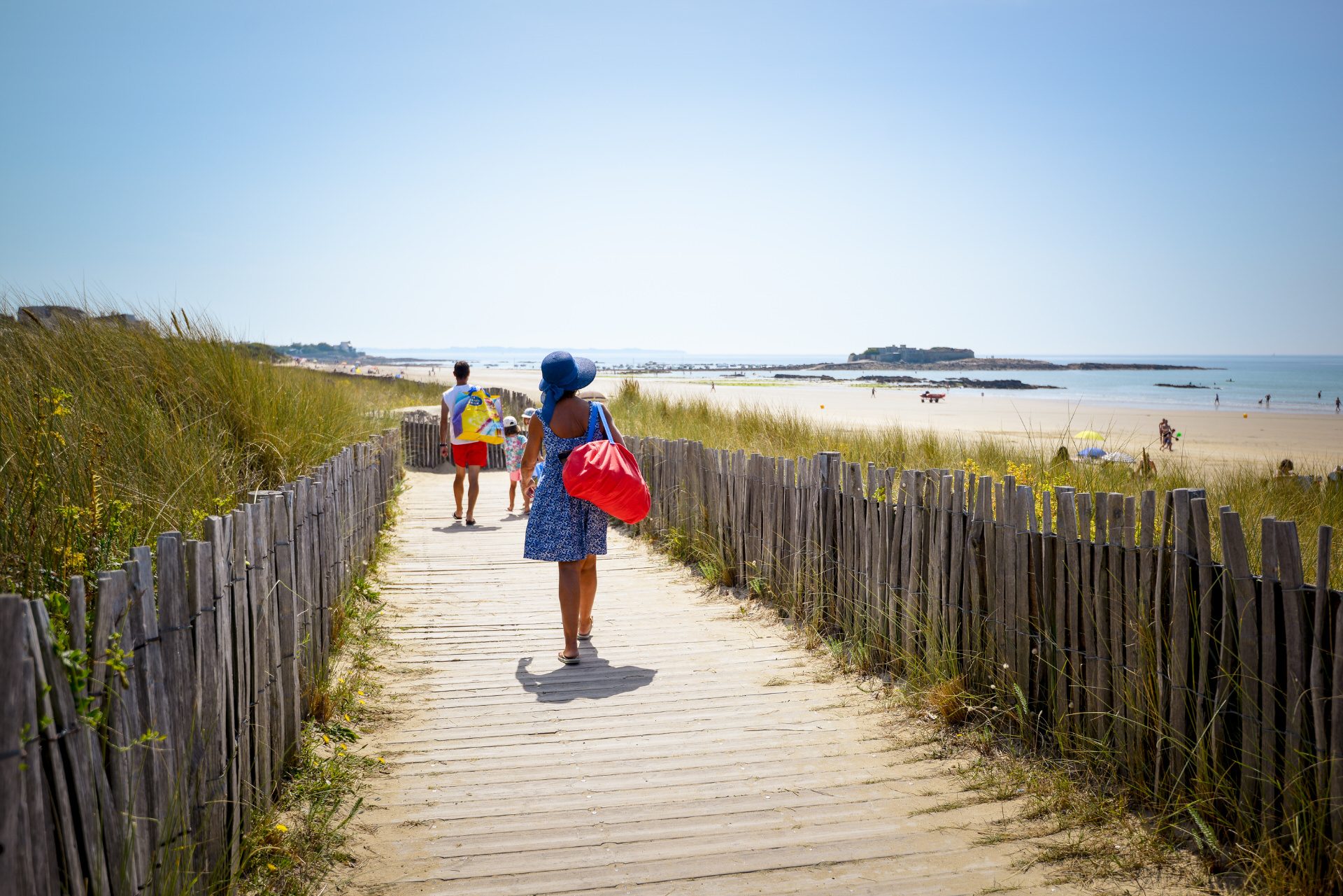 ©Emmanuel Lemée-LBST - Balade le long de la plage du Fort-Bloqué à Ploemeur